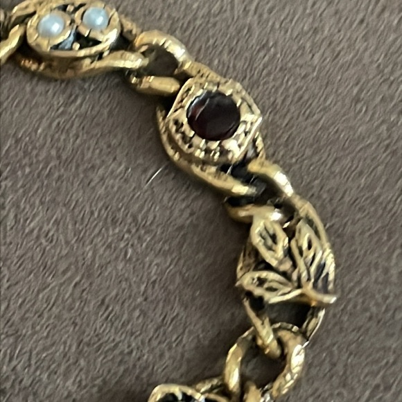 Vintage 1960 Goldette Bracelet 7.2” - Picture 5 of 8